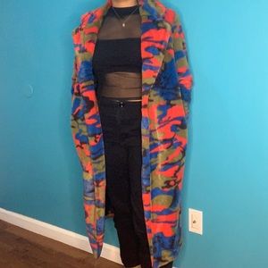 Long Multi Colored Jacket